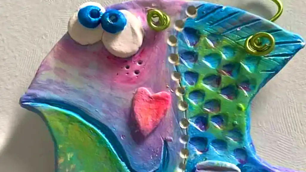 Decorative Clay Fish Class at Gather2Grow in Port Orange